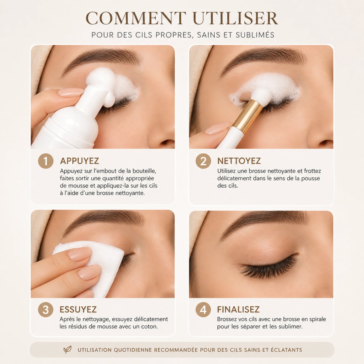 Nettoyant Faux Cils Magnétiques Zorevya™